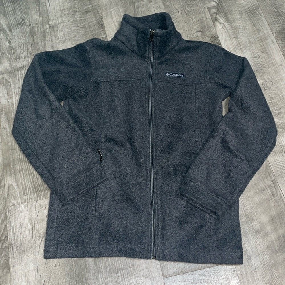 Gray Columbia Boy Size Medium Jacket